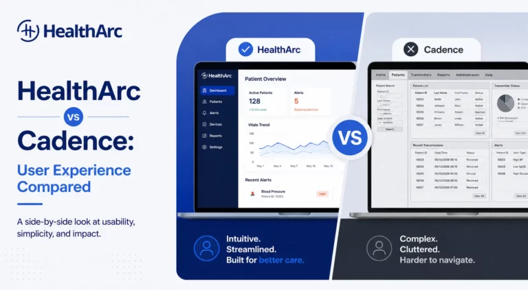 HealthArc vs Cadence: User Experience Compared