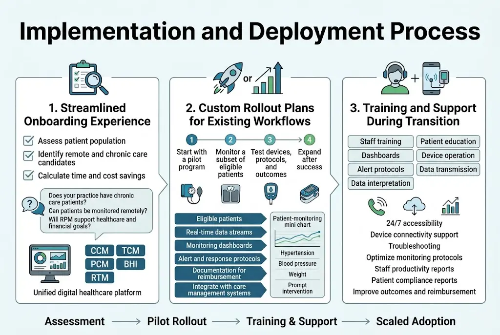 HealthArc vs Cadence Implementation and Deployment